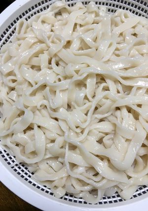 簡単♩HBで手打ちうどん-レシピのメイン写真