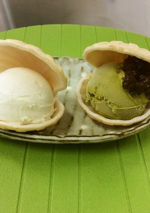 サクサク最中皮で！最中アイス-レシピのメイン写真