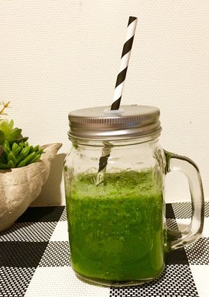 美習慣♡皮ごとキウイスムージー-レシピのメイン写真