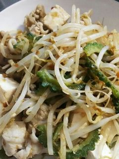 ゴーヤチャンプル-レシピのメイン写真