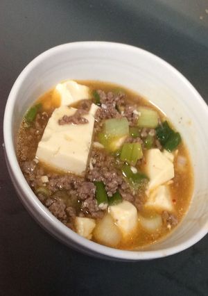 麻婆豆腐も久世福商店の韓国万能だれで簡単-レシピのメイン写真