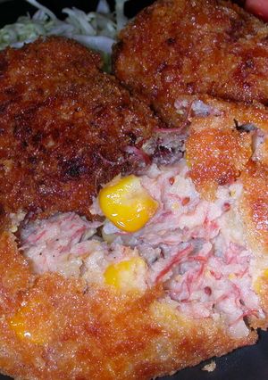コンビーフで簡単マヨコロッケ！-レシピのメイン写真