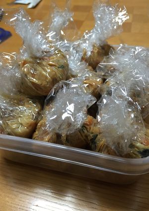 野菜いっぱい味噌玉(覚え書き)-レシピのメイン写真