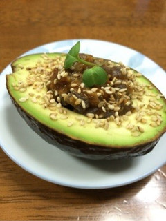 田楽みそで♪蒟蒻アボカドココット-レシピのメイン写真