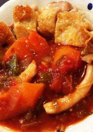 ラタトゥイユ風 トマト野菜煮込み-レシピのメイン写真