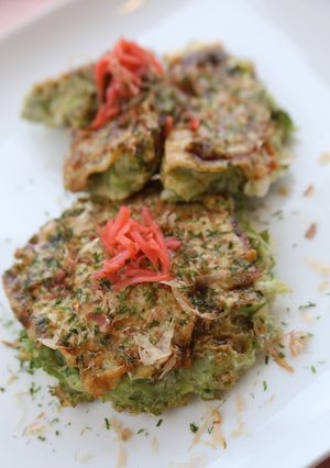 低カリレタスのお好み焼き・腎臓にやさしい-レシピのメイン写真