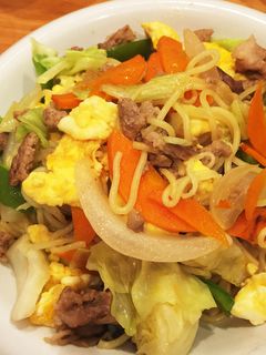 野菜たっぷり!創味シャンタンで塩焼きそば-レシピのメイン写真