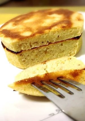 ちょっぴり糖質オフ★バナナパンケーキ-レシピのメイン写真