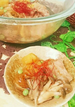 簡単秋のレンジ肉じゃが-レシピのメイン写真