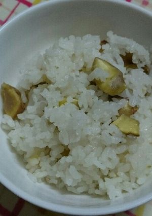 栗ご飯-レシピのメイン写真