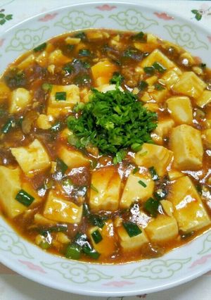 簡単！失敗無し！ニラで作る麻婆豆腐-レシピのメイン写真