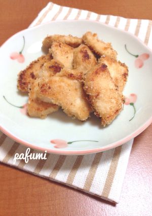 節約☆揚げない☆鶏胸肉の甘味噌フライ-レシピのメイン写真