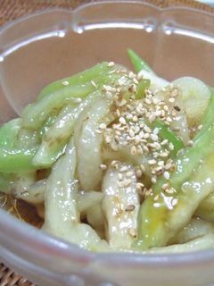 茄子のツルツル✿そうめん-レシピのメイン写真