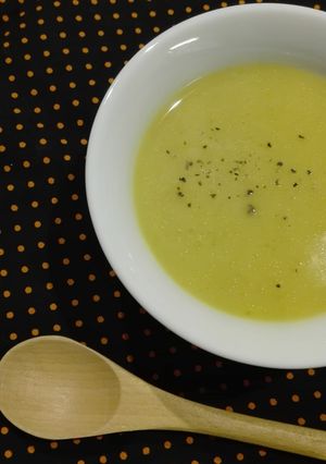 オリーブオイルでカボチャのスープ-レシピのメイン写真