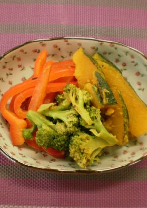 カラフルカラー野菜のカレー風味煮-レシピのメイン写真