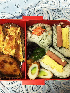 スパムでおにぎらず-レシピのメイン写真