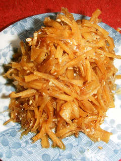 生姜の佃煮!大人のおにぎりに最高の具材に-レシピのメイン写真