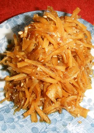 生姜の佃煮！大人のおにぎりに最高の具材に-レシピのメイン写真