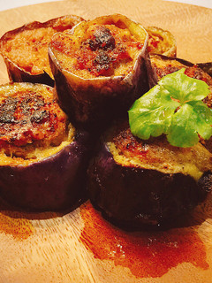 秋ナスの肉詰め-レシピのメイン写真