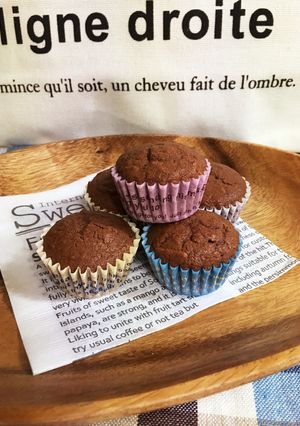 簡単！ ココナッツ・チョコマフィン-レシピのメイン写真