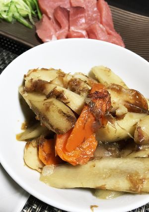 根菜の土佐煮-レシピのメイン写真