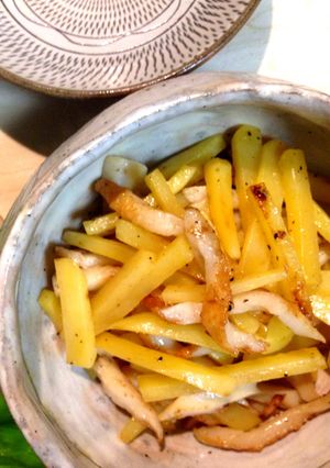 もう一品に♪じゃがいもとちくわのきんぴら-レシピのメイン写真