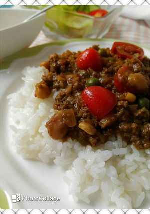 喫茶店の絶品キーマカレー-レシピのメイン写真