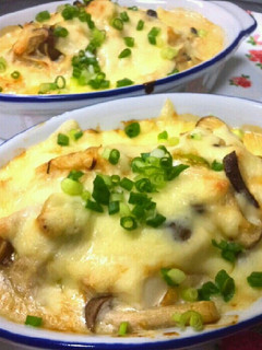 豆腐ときのこの味噌マヨチーズ焼き(^^)-レシピのメイン写真