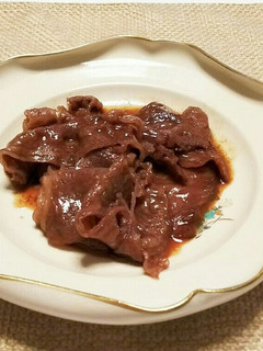 簡単★牛肉の炒りつけ煮-レシピのメイン写真