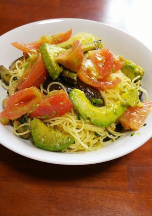 ☆なすとアボカドとまとのパスタ☆-レシピのメイン写真