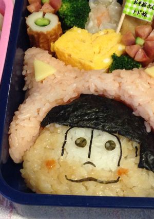 キャラ弁♡おそ松さんのトド松弁当☆-レシピのメイン写真
