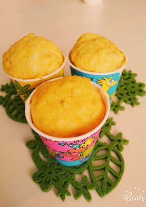 パンプキンカップケーキ-レシピのメイン写真