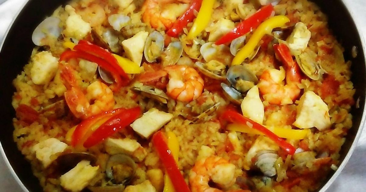 パエリア♬ by koutoto 【クックパッド】 簡単おいしいみんなのレシピ