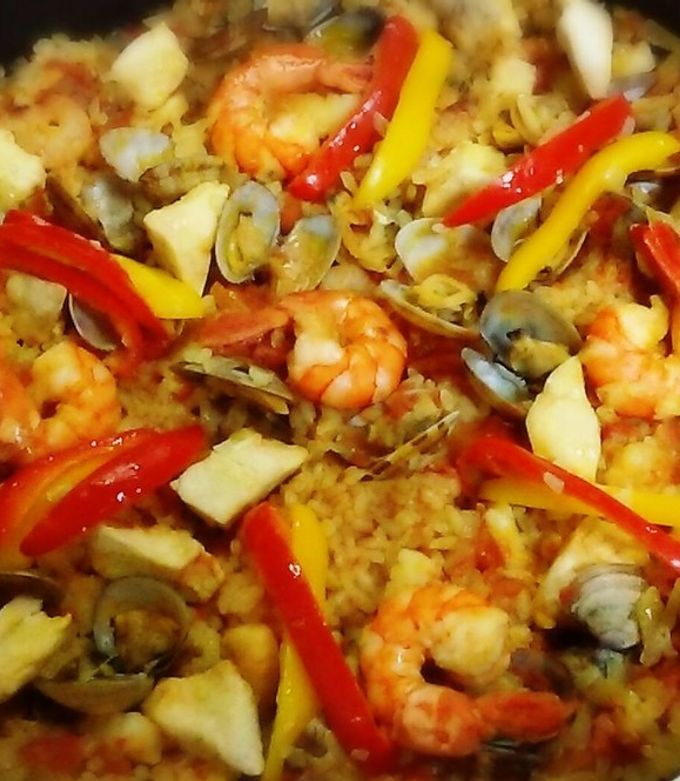 パエリア♬ by koutoto 【クックパッド】 簡単おいしいみんなのレシピ