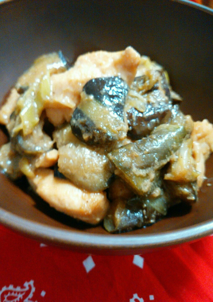 ☆鶏むね肉となすの中華炒め☆-レシピのメイン写真