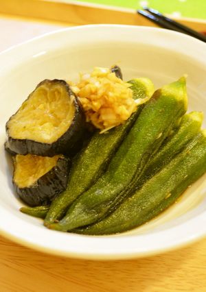なすとオクラの香味漬け-レシピのメイン写真