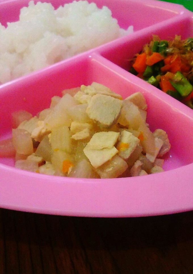 離乳食後期☆マグロと大根の煮物-レシピのメイン写真