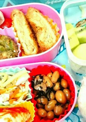 中学生女子　時短　簡単弁当55-レシピのメイン写真