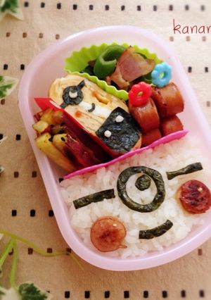 ダブル ミニオンズ弁当 幼稚園-レシピのメイン写真