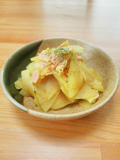 脱・煮物!簡単冬瓜とベーコンのカレー炒め-レシピのメイン写真