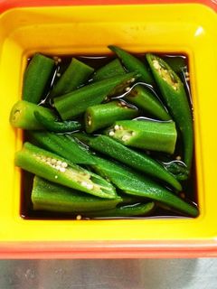 オクラのめんつゆ漬け-レシピのメイン写真