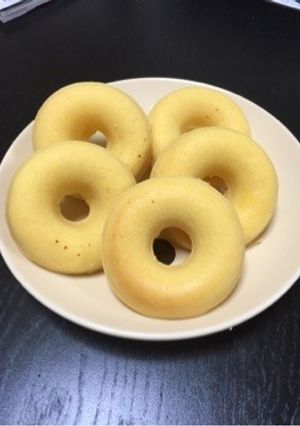 ノンエッグ！ふわふわ焼きドーナツ-レシピのメイン写真