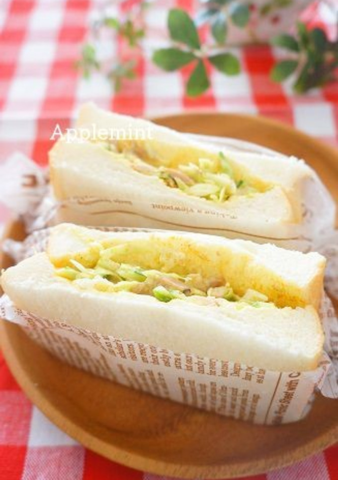 ささみと野菜のカレーマヨデリサンド-レシピのメイン写真