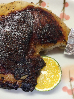 フライパンで簡単な塩味のローストチキン-レシピのメイン写真