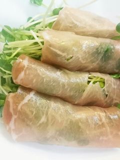 超簡単 生ハムサラダ-レシピのメイン写真