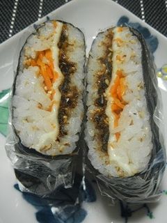 おかか昆布でおにぎらず-レシピのメイン写真