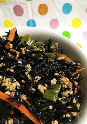 大人味！ひじきの煮物-レシピのメイン写真