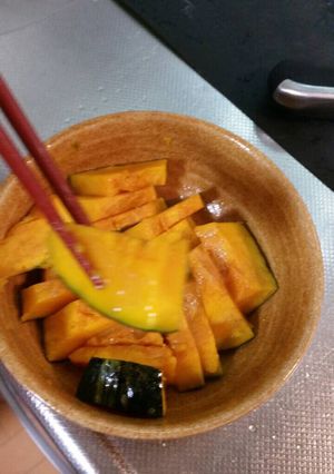 かぼちゃにバターinしてチン-レシピのメイン写真