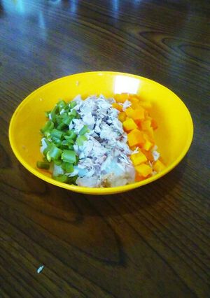 離乳食後期☆3食丼-レシピのメイン写真