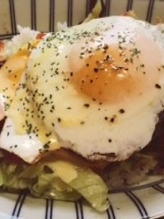 タコス味のロコモコ-レシピのメイン写真
